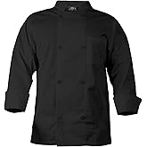 Chef Code Men's 8 Pearl Button Chef Coat