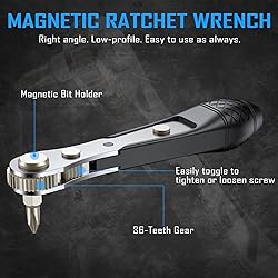 GreaTalent 37in1 S2 Steel Mini Ratchet Wrench