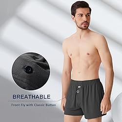 BAMBOO COOL Men's Boxers Underwear Boxer Shorts for
