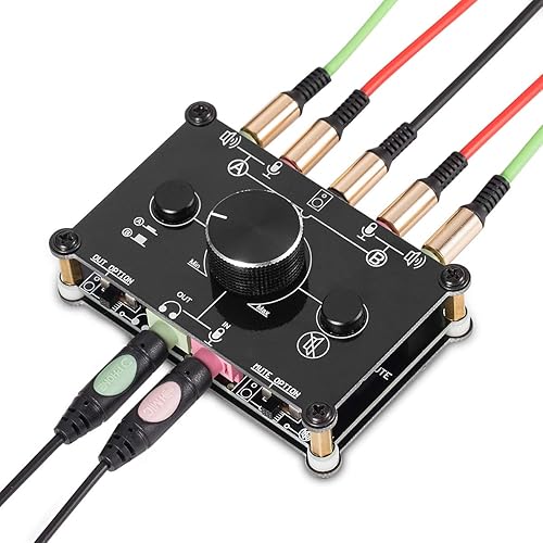 Nobsound Little Bear MC1023 2-Way Audio Microphone Headset Speaker