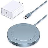 Bohuma Magnetic Wireless Charger: Mag Safe Charger Compatible with iPhone 15 Pro Max Plus 14 Pro Max Plus 13 Pro Max 12 Pro M