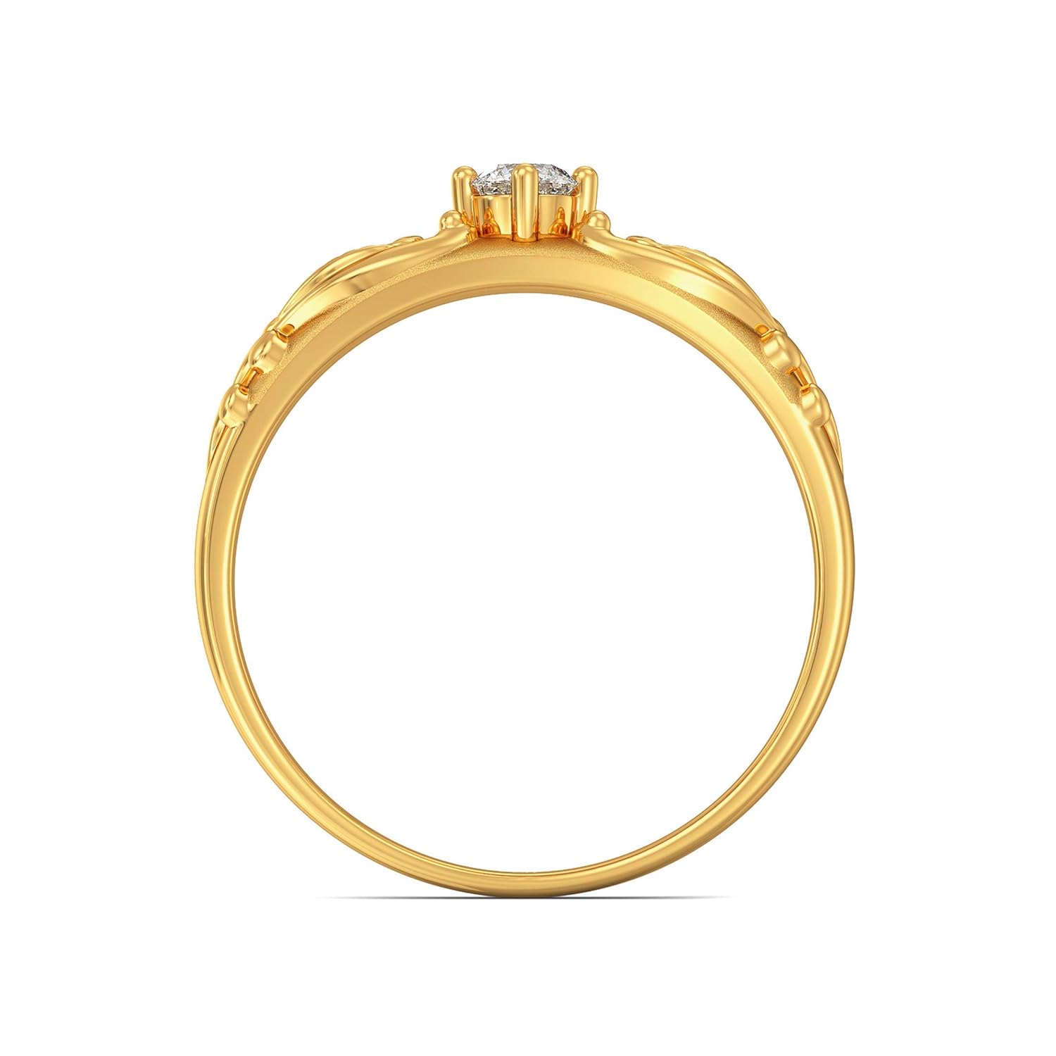 Buy Joyalukkas Impress Collection 22k Yellow Gold Ring For Men At Amazon In