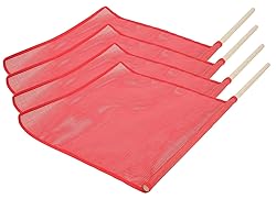 Mytee Products Red Safety Flags for Trucks with