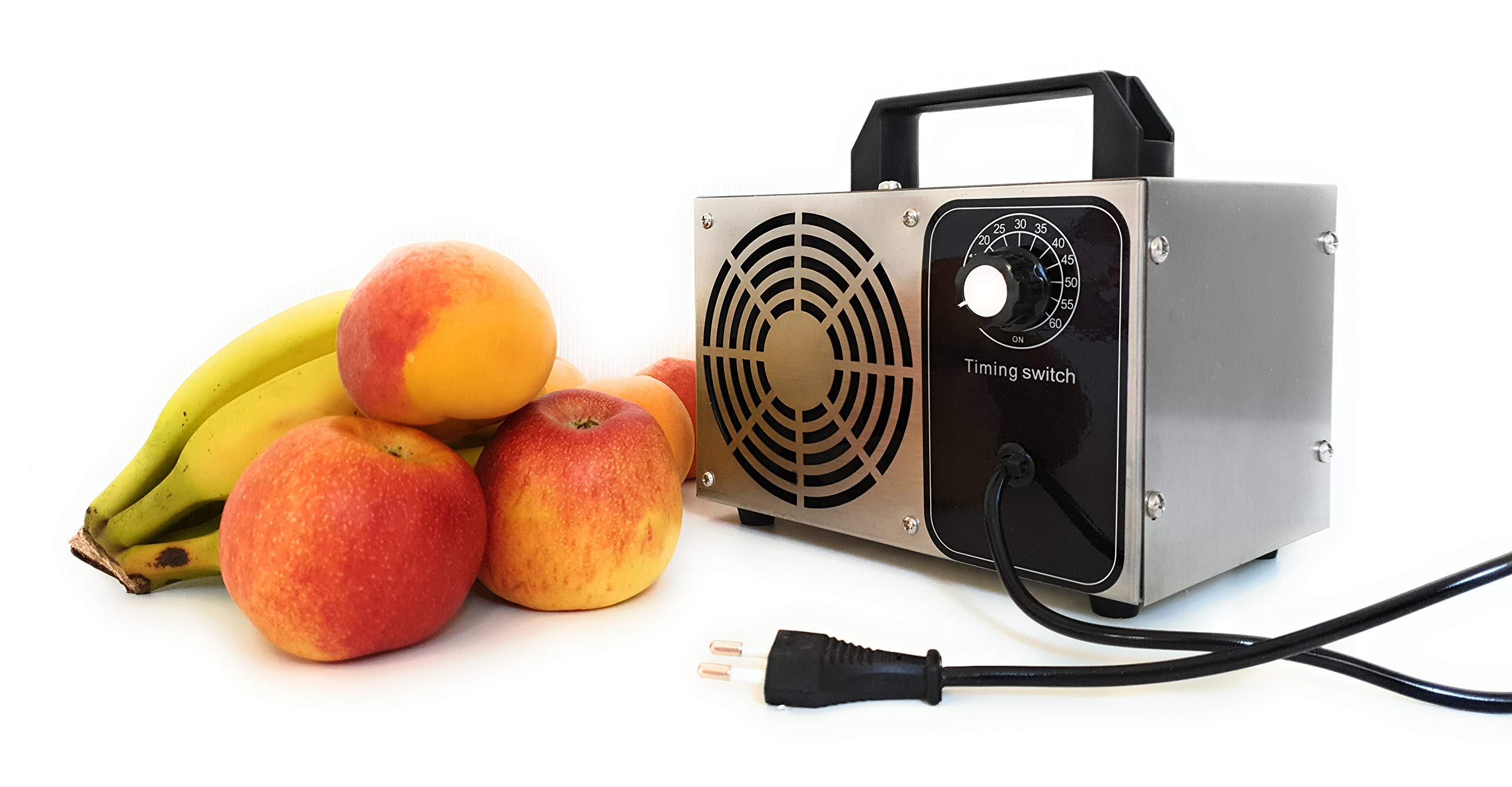 Lychee Commercial Ozone Generator, 10,000 mg/h Ozone Air Purifier Ozone Device Ozonizer for Home, Shop, Office, Car and Large Rooms