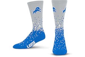 For Bare Feet NFL mens Spray Zone Crew Sock Nfl