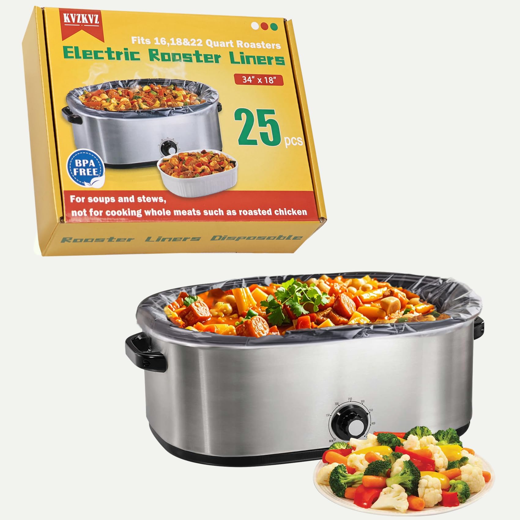 25 Count Electric Roaster