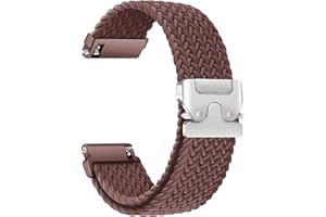 ONE ECHELON Quick Release Watch Band Compatible With SUUNTO 9 Peak Pro Woven Braided Band, Clipper Clasp Replacement Strap