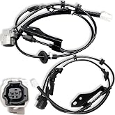 Broaug 2 Pcs ABS Wheel Speed Sensors Rear Left &amp; Right Compatible with Toyota Prius Series (2009-2017) - Replaces OE Numbers 89516-47100 &amp; 89516-47070