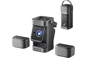 Nebula P1 Portable Projector with Detachable Speakers, 650 ANSI Lumens, 1080P, 20W Truly 2.0 Surround Sound, Dolby Audio, 130