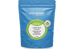 Westpoint Naturals, Organic Light Rye Flour, 1.5kg