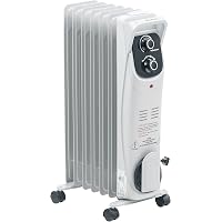 Amazon.com: Comfort Zone CZ8008N 1,500-Watt Electric Oil-Filled Radiant  Radiator Heater, Permanently Sealed, Never Refill, Adjustable Thermostat,  Stay-Cool Handle, Tip-Over Switch u0026 Overheat Protection System : Comfort  Zone: Home u0026 Kitchen