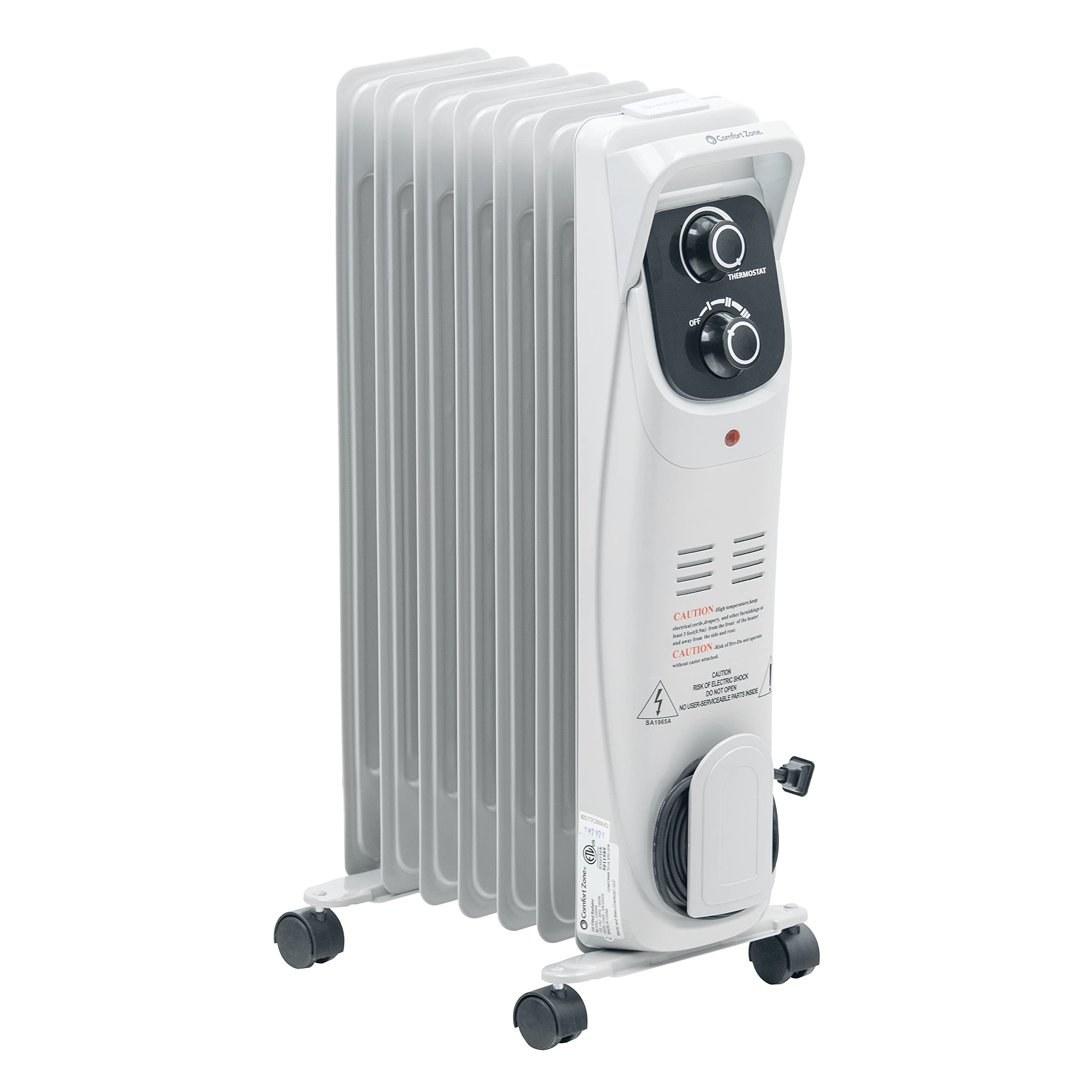 Howard Berger Comfort Zone CZ8008 HEATER OIL FILLED RADIATORの商品画像