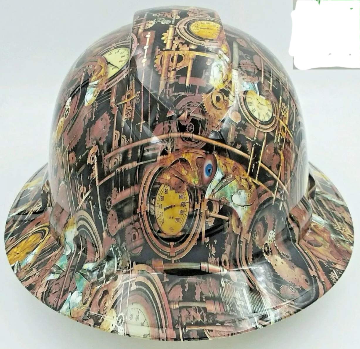 full brim custom hard hats
