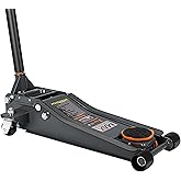 Maxority 3-Ton (6600lbs) Low Profile Hydraulic Heavy-Duty Steel Floor Jack with Dual Pistons Quick Lift Pump, Home and Workshop Car Maintenance for Various Vehicles (Random Color, 3 Ton Low Profile)