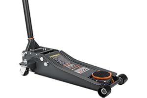 Maxority 3-Ton (6600lbs) Low Profile Hydraulic Heavy-Duty Steel Floor Jack with Dual Pistons Quick Lift Pump, Home and Workshop Car Maintenance for Various Vehicles (Random Color, 3 Ton Low Profile)