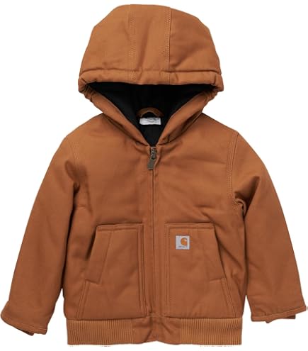 Amazon.com: Carhartt Boys Insulated Jacket, Carhartt Brown, XX