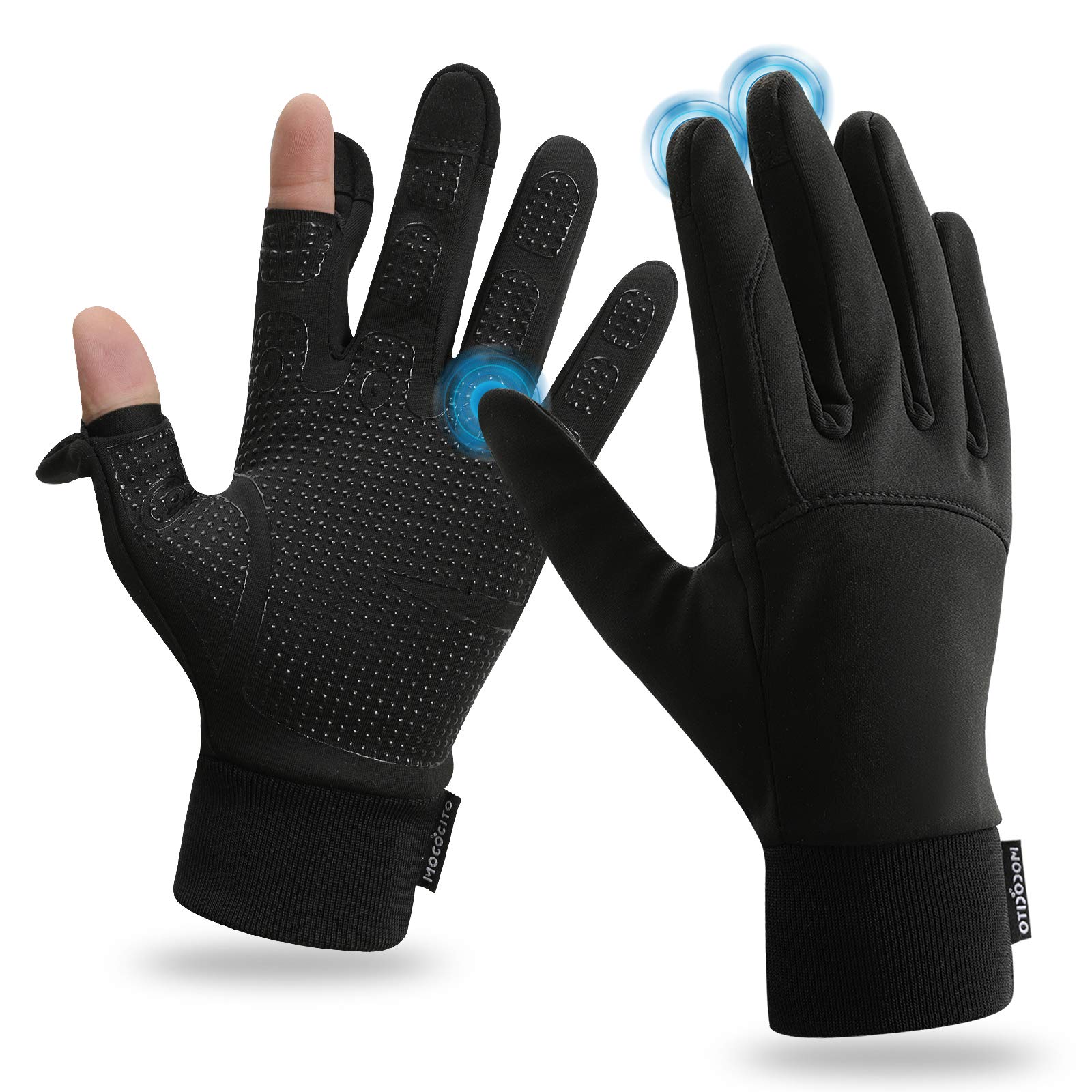 MOCOCITO Running & Cycling Gloves - Thermal & Windproof Winter Gloves for Men & Women, Touch Screen, Anti-slip