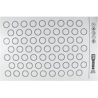 Homankit Silicone Baking Mat for Macarons - Full Sheet Pan 15-3/4" x 23-5/8" - Reusable Non-stick Surface