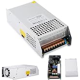 BOSYTRO 24V 50A 1200W DC Switching Power Supply Adapter PSU AC 110V / 220V-DC 24V Transformer Adapter, for LED Light Strip,Medical Equipment, DC Motor,Computer Project of Industrial Power Supplies