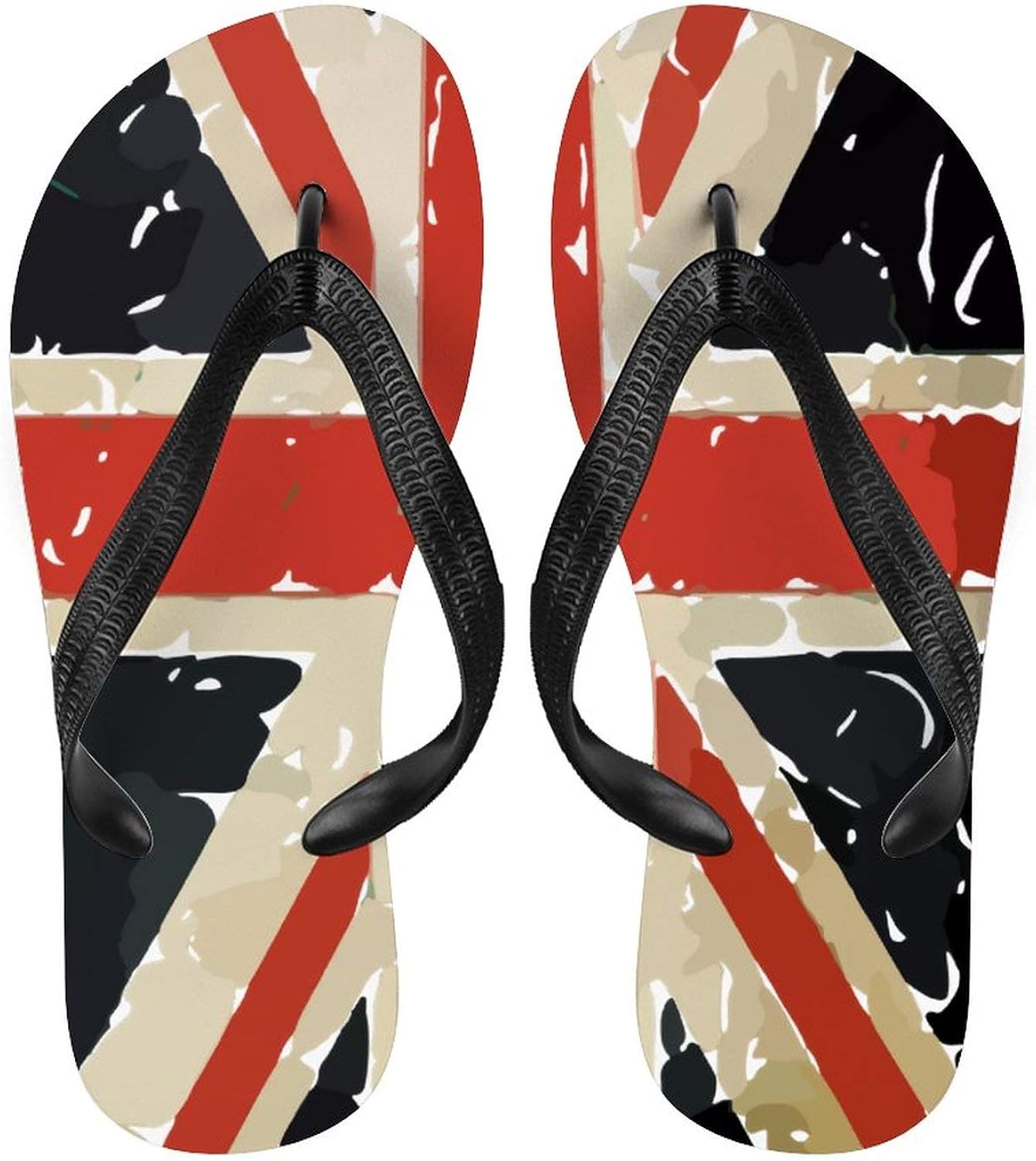 Men FlipFlop Union Jack British Flag Thong Sandals for