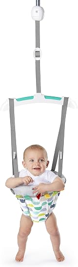 Bright Starts Playful Parade Door Jumper Bouncer with Taggies 6M+