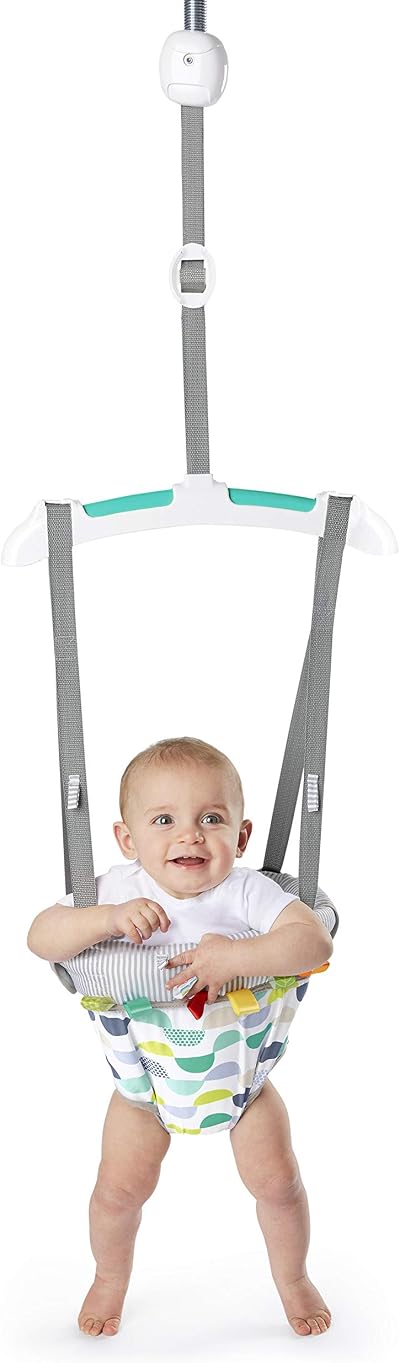 Bright Starts Playful Parade Door Jumper Bouncer with Taggies 6M+