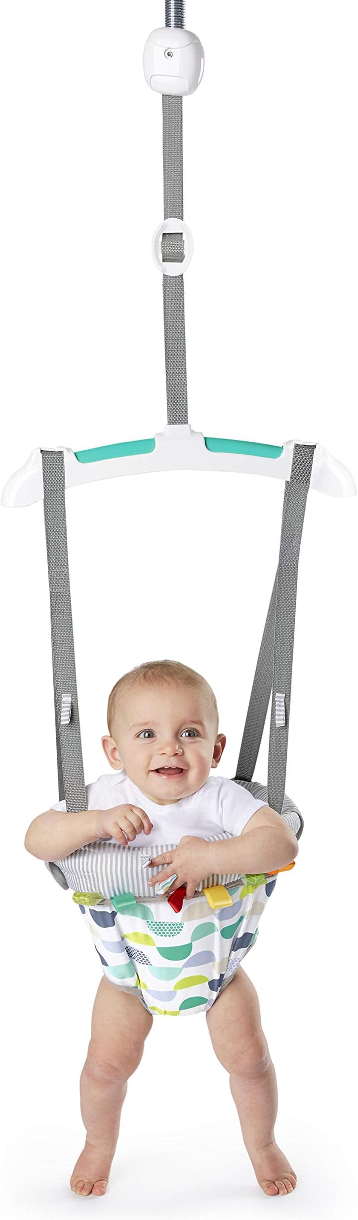 Bright Starts Playful Parade Door Jumper Bouncer with Taggies 6M+