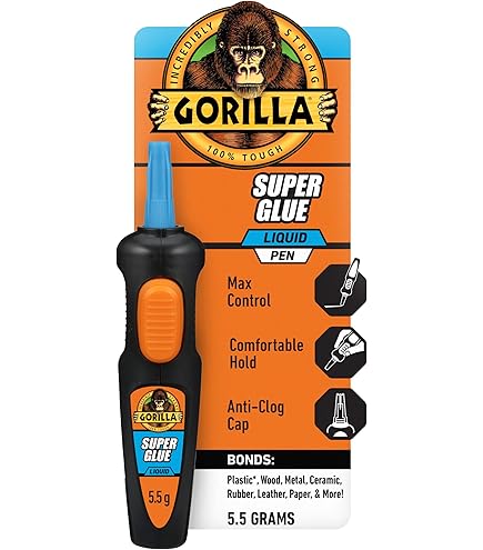Amazon.com: Gorilla Micro Precise Super Glue Gel, Cyanoacrylate