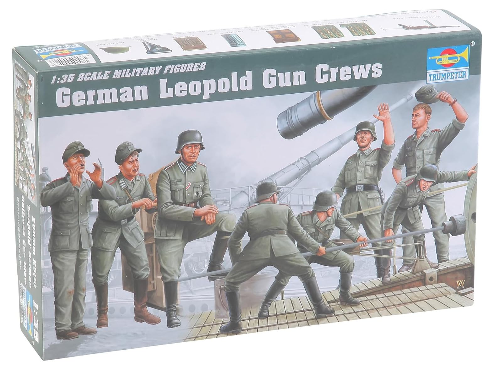 Trumpeter 1:35 - Figures German Leopold Gun Crew