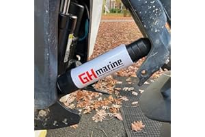 GHmarine 1H03 One Transom Rubber Support for Boat Outboards and Stern Drives with 3 Rams Trim and Tilt Plastic Saver Protect 