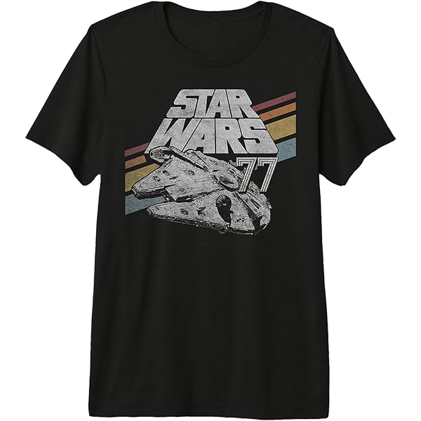 T-shirt Enfant Fruit Of The Loom – Mos Eisley Space Port – Star Wars – Gris Motif