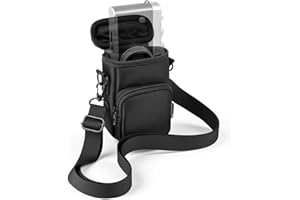 CaSZLUTION Small Camera Case Compatible with Camp Snap Pro, Lightweight Camera Sling Bag with Adjustable Shoulder Strap (Case