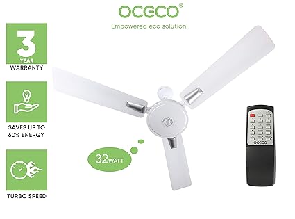 Buy Oceco Smart E1 Energy Saving Bldc Fans Ceiling 1200mm With