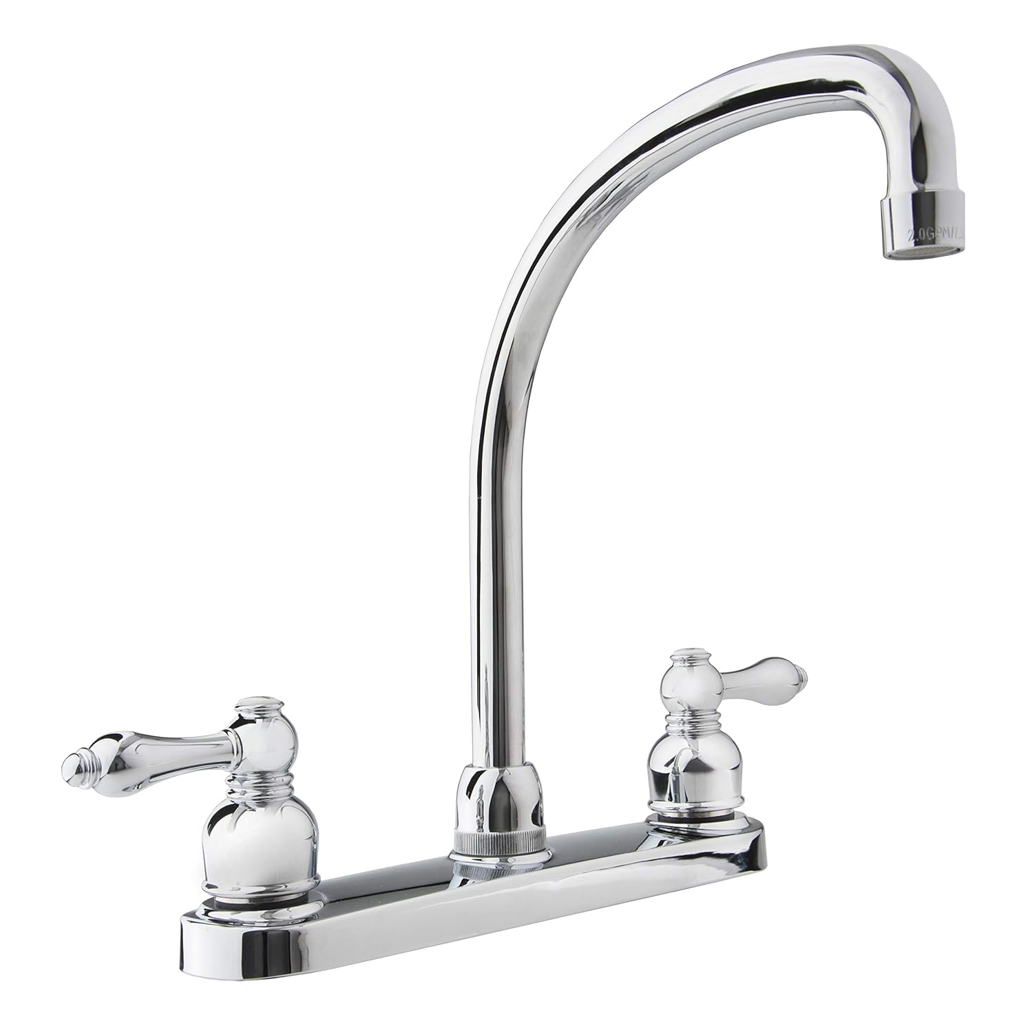 Dura Faucet Df Nmk330 Cp Hi Arc Rv Kitchen Faucet Chome