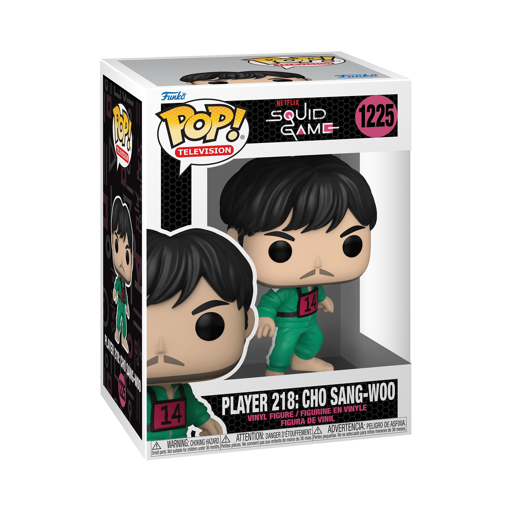 Funko POP! TV: Squid Game - Sang-Woo 218 - Collectable Vinyl Figure - Gift Idea - Official Merchandise - Toys for Kids & Adults - TV Fans - Model Figure for Collectors and Display