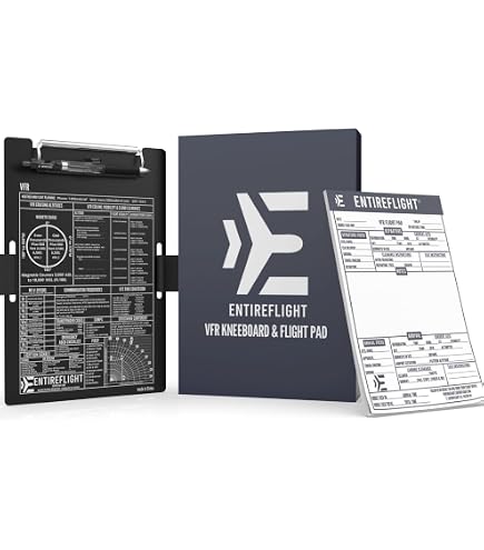 Amazon.com: Crystal Pilot Kneeboard to iPad Mini6,with VFR-IFR