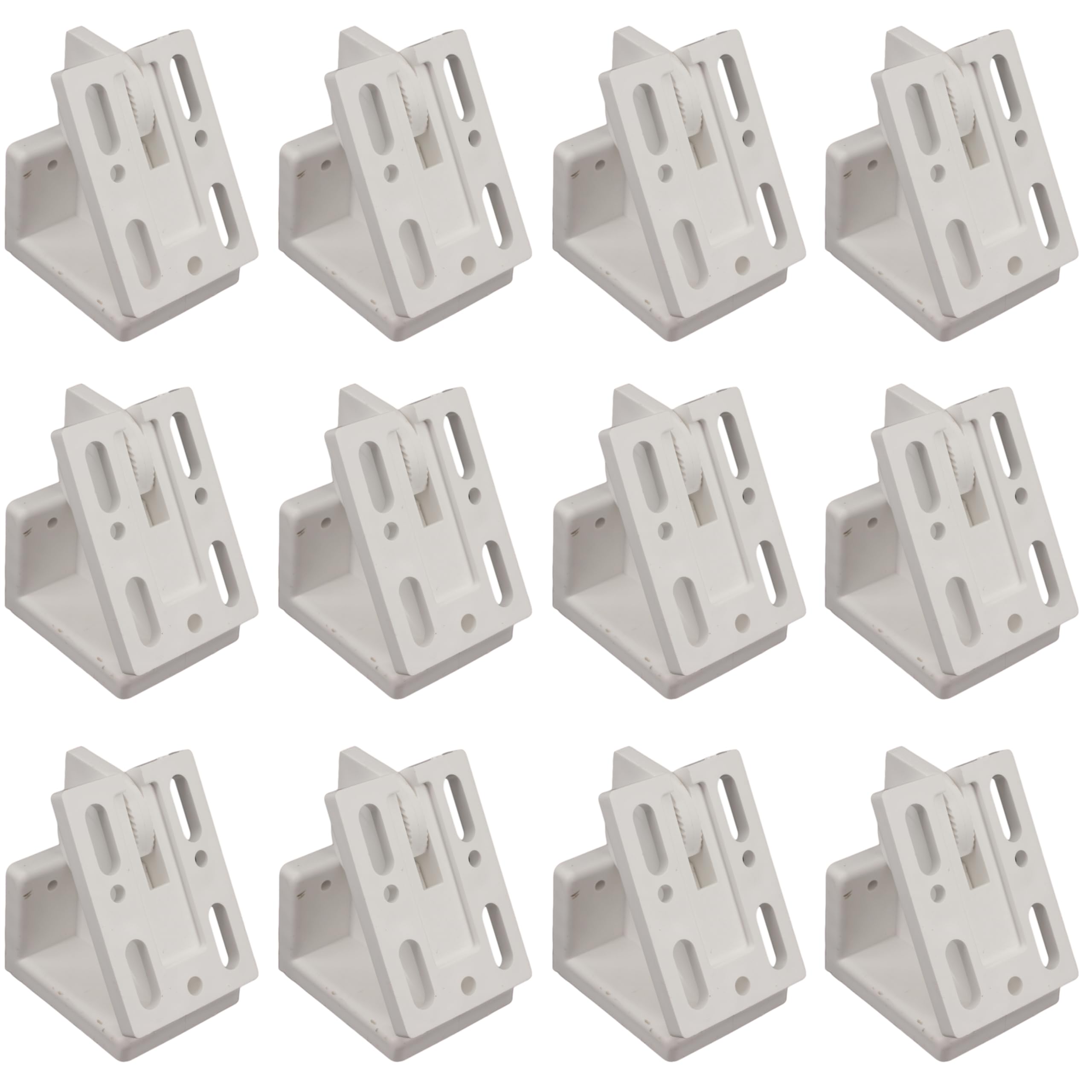 Sous Pente Kit - Under Slope Design and Storage Solution for Attics, Closets, Dressing Rooms and Offices with Space Optimization Under Roof (Pack of 12)