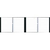 Blueline MiracleBind Notebook, Black, 9.25 x 7.25 inches, 150 Pages (AF9150.44) - 2 Pack