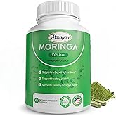 MPRAYAN Moringa Capsules 800mg β Pure Moringa Oleifera Leaf Powder β Antioxidant Nutritional Supplement for Natural Energy & Immune Support β Vegan, Non-GMO Superfood β 60 Capsules