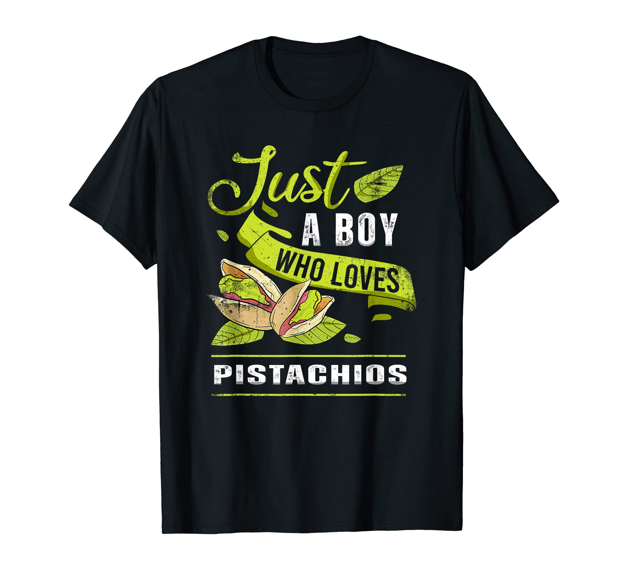Photo 1 of Funny Pistachio Day Just A Boy Who Loves Pistachios T-Shirt