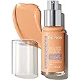 Revlon Illuminance Skin-Caring Liquid Foundation, Hyaluronic Acid, Hydrating and Nourishing Formula with Medium Coverage, 305 Medium Sand, 1 fl oz