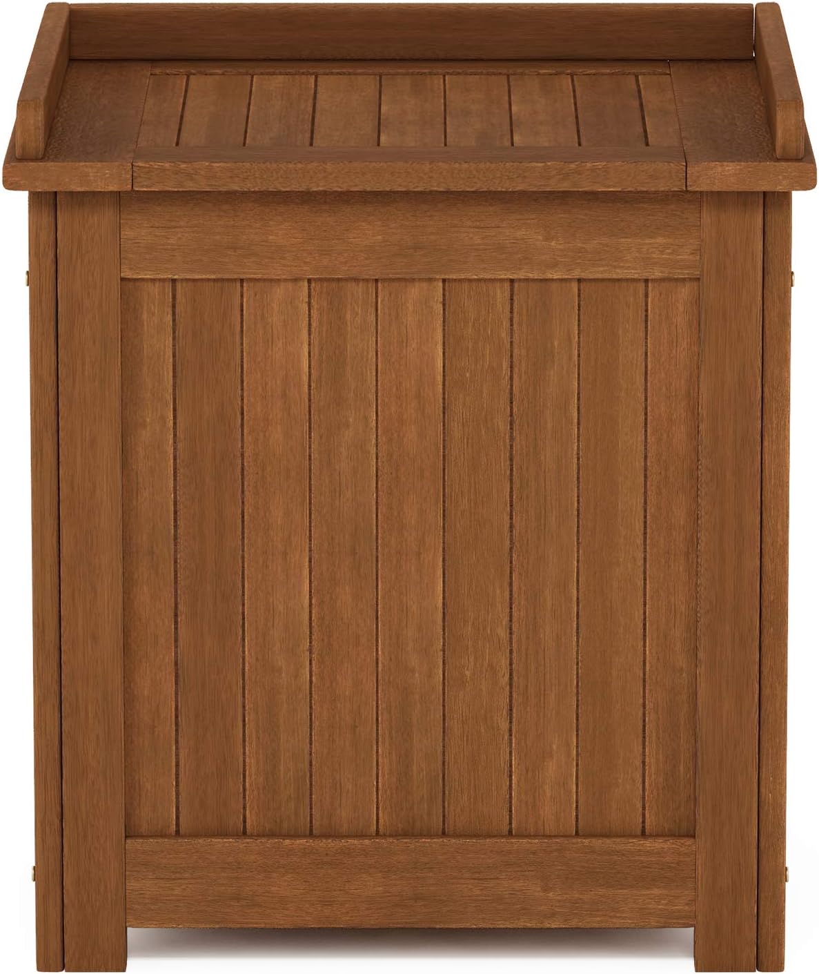 Furinno FG19749 Tioman Outdoor Hardwood Storage Box, Natural : Garden & Outdoor
