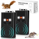 2 Pack Rodent Repellent for Car Engines,Three Power Supply Modes Rat Repellent for Car Mouse Repellents and Mouse Repellent for Cars Suitable for Cars, Garages, Warehouses Rat Repellent