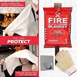 Xtreme Gears Emergency Fire Blanket 2 Pack 40” x