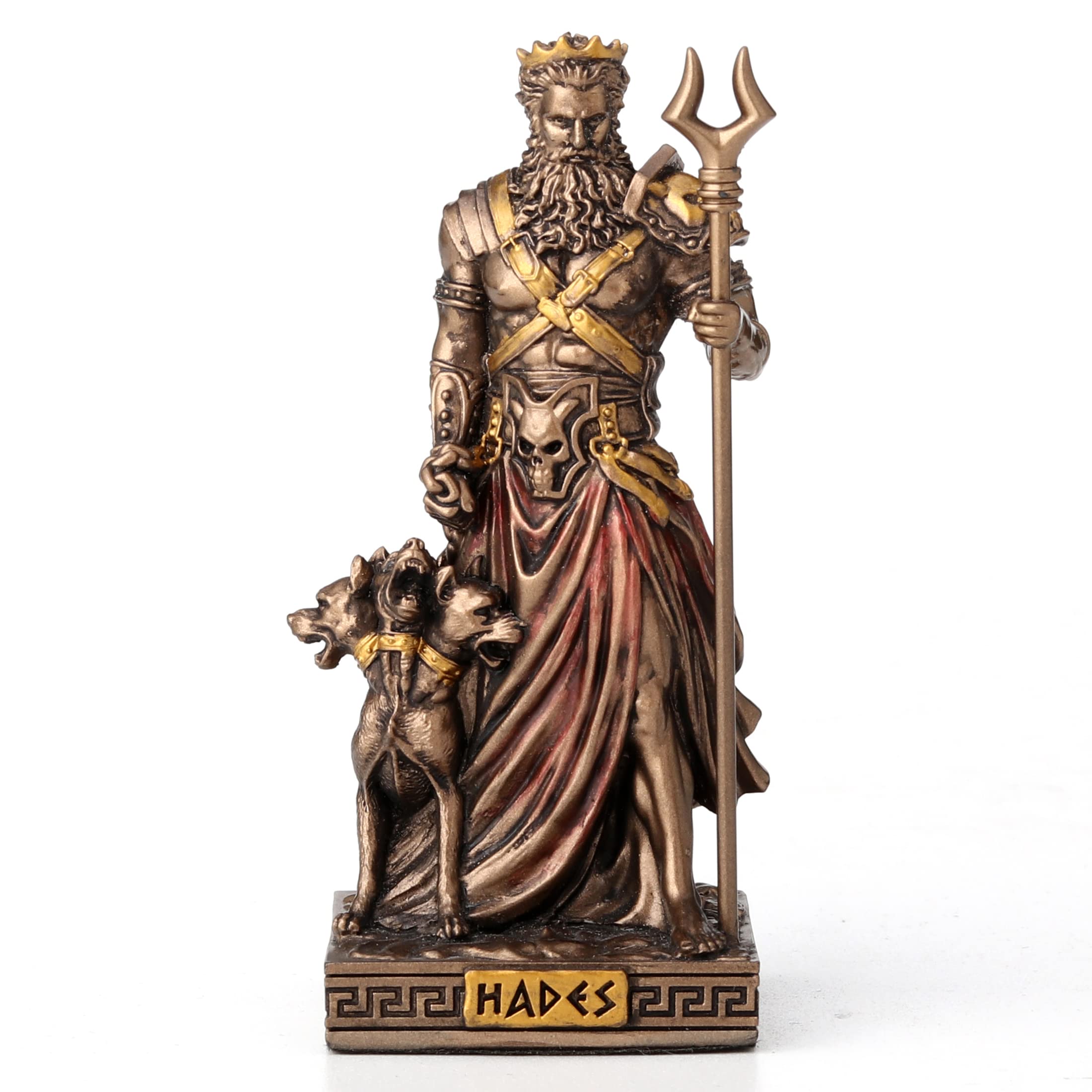Veronese Design Greek Gods Miniature Figurine (Hades, Bronze)