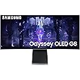 SAMSUNG 34-Inch Curved OLED Odyssey G8 Gaming Monitor- (LS34BG850SNXZA)