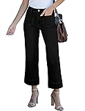 luvamia Wide Leg Jeans for Women Trendy High