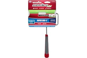 Wooster RR113-6.5 Series RR113 6-1/2" Jumbo-Koter Super Doo, 6.5 Inch, Red/Gray