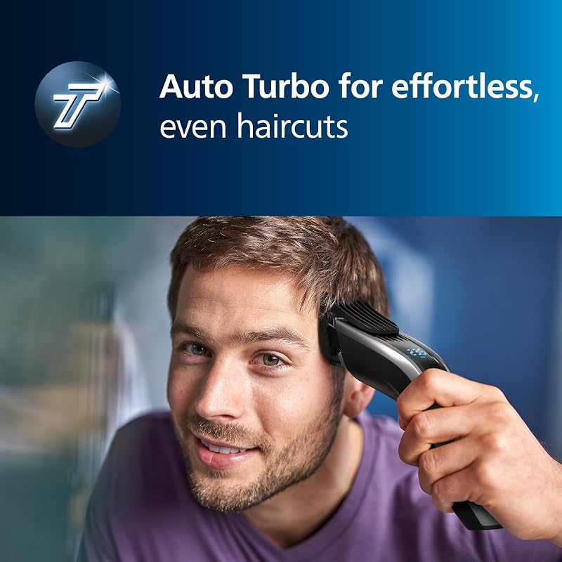 Hair Clipper Serie 9000 Regolacapelli con Interfaccia Digital Swipe (Modello HC9450/20)