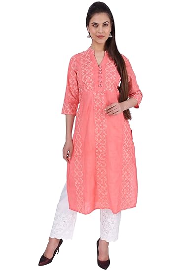 amazon chikankari kurtis